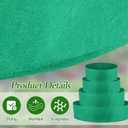 4 Tiered Fabric Strawberry Planter 36 28 20 12 inch Strawberry Tower Planter Stackable Planters Strawberry Grow Kit(Green)