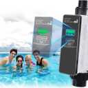 IC40 Pool Salt Cell Replacement Fit for Pentair Intellichlor IC40 (Replaces 520555) - 40K Gallon Saltwater Chlorinator System for Inground Pools - Pool Chlorine Generator