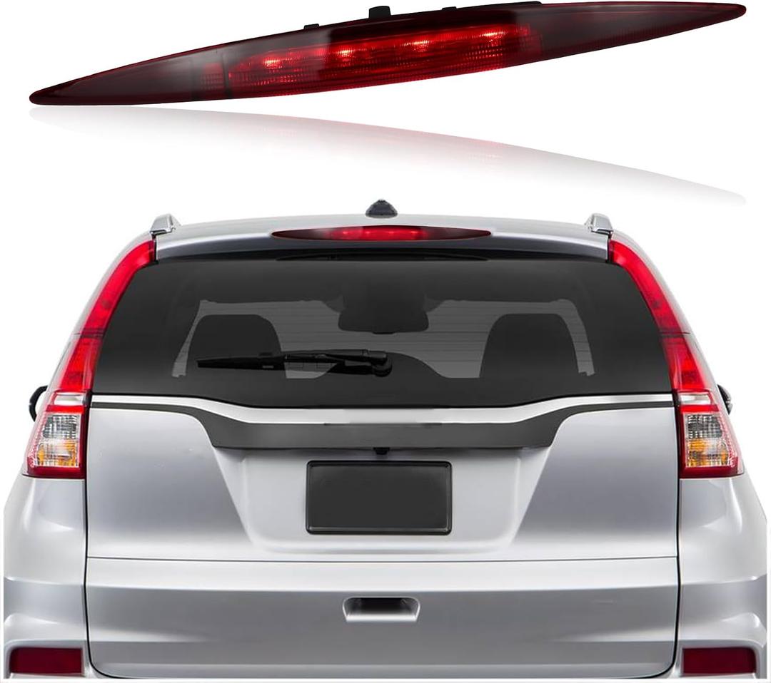 High Mount Stop Light LED Third Brake Light Assemblies Fits for Honda CR-V 2012 2013 2014 2015 2016 Rear LED 3rd Brake Lamp(Red)