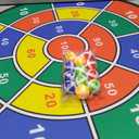 BooTaa 29" Large Dart Board for Kids, Kids Dart Board with Sticky Balls, Boys Toys, Indoor/Sport Outdoor Fun Party Play Game Toys, Birthday Gifts for 3 4 5 6 7 8 9 10 11 12 Year Old Boys Girls