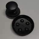 Cast Iron Scrubber Cleaner, Chainmail Scrubber for Cast Iron Pan Skillet, Dish Scouring Pad, 316 Stainless Steel Brush/ Scraper for Metal Skillet Scrubbing, Wok, Dutch Oven Cleaning Kit - Thin Mesh