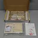 3 Tier Bracelet Holder Display - Detachable T Bar Beige Velvet Bracelet Holder, Jewelry Holder Organizer for Bracelet, Necklace, Earrings, Rings