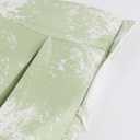 Dressever Women's Vintage A-line Printed Pleated Flared Midi Skirts (Green)