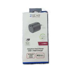 ZGear 20 W Type C USB Wall Charger