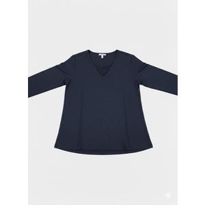 Anrabess Women's Clothes Navy Blue