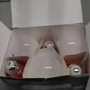 6 Pack BlueX LED A19 Red Light Bulbs - 9W (60Watt Equivalent) - E26 Base LED Bulb, Party Decoration, Porch, Home Lighting, Holiday Lighting, Decorative Illumination LED Bulb Non-Dimmbale