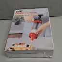 Cookie Press Set, Churro Maker with 12 Discs and 10 Cake Decorating Tips, Cookie Press for Biscuit and Churro, White