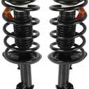 MOSTPLUS 172199 Front Passenger Side Strut Spring Assemblies Shock Absorber Compatible for 2004-2011 Chevy Malibu (not Classic) / 2007-2009 Saturn Aura / 2005-2010 Pontiac G6 (Front Both Side)