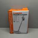 Cordless Vacuum Cleaner, Stick Vac with LED Touch Screen, 45KPA Powerful Suction, Up to 60 Mins Runtime, 7-Stage HEPA Filter, V-shaped Anti-Tangle Brush, Lightweight for Carpet, Hard Floor, Pet Hair