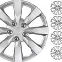 KT-1042-16: Hub Cap/Silver 16"