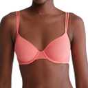 Calvin Klein Women's Sheer Marquisette Lightly Lined Demi Bra (34A)