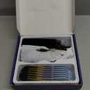 Chicclly Professional Hair Clippers for Men&Women, Low Noise Hair Cutting Kit with 10 Color Combs, LED Display, Gifts for Men, 5H Cordless Clippers and Trimmers Set with Scissors,Cape