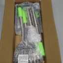 TOOGE Pooper Scooper, Dog Pooper Scooper Long Handle Stainless Metal Tray and Rake for Medium Small Dogs Heavy Duty Pet Supplies to Use for Grass, Dirt or Gravel