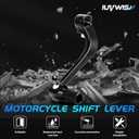 Motorcycle Folding Gear Shifter Shift Lever CNC for Grom MSX 125 2013-2024 Grom Clone Boom Vader 125 BD125 SR6 Black