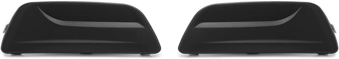 KUAFU Pair Fog Light Covers, Compatible with 2013-2016 Chevy Malibu, Eco, Limited, Driver & Passenger Side Replacement for GM1039141, GM1038141 Fog Lamp Trim Bezel