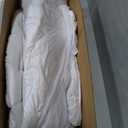 Bedsure Full Size Mattress Protector Waterproof - Quilted Fitted Noiseless Mattress Pad with 8-21" Deep Pocket, Breathable Pillow Top Mattress Topper Cover Padded, 54x75 Inches, White