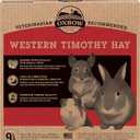 Oxbow Western Timothy Hay, Guinea Pig Hay, Small Pet Bunny Supplies, All Natural Grass for Guinea Pig, Bunny, Chinchilla & Hamster, Oxbow Rabbit Supplies for Bunnies, 9 lb box