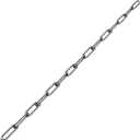 Stainless Steel Chain, Lsqurel 13ft Metal Chain Link Chain Small 1/8in Light Duty Chain Utility Chain Jack Chain for Home Outdoor Camping Hanging etc (1/8in-13ft)