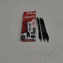 Sharpie S Gel Pens, Fine Point (0.5mm), Black Ink Gel Pens, 12 Pens