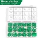 3 x 270 Pcs Car Air Conditioning O Ring Kit, Seal Rubber O-Rings Assortment O-Ring Assortment Set for Car Repair, Plumbing, Air or Gas Connections