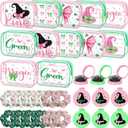 36 Pcs Witch Makeup Bag Pink Green Gifts for Women Bulk (EXP 10/22/26)