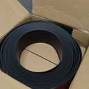 Vinyl Wall Base Baseboard Molding Trim 4" Flexible Self Adhesive Rubber Wall Base Moulding Trim Peel and Stick Design, 4 Inch x 100 Feet, Black