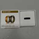 Vital Health Smart Ring for Women Black Vital Health Ring Smart Rings for Men with Fitness Tracking, Sleep Monitor, Activity Tracking, App (Size 8)