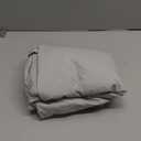 Bed Skirt Queen Size Ruffled Bed Skirt with Split Corners, 18 Inch Drop Dust Ruffle Bed Skirt with Platform, Light Gray (Queen - 18" Drop)