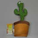 Emoin Talking Cactus Toy, Interactive Toys Dancing Cactus Toy Mimicking Repeating What You Say, Toddler Infant Baby Toys Gifts for 6 7 8 9 10 Month Old Baby Toys for 1 2 3 Year Old Boy Girl