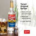 Torani French Vanilla Syrup 12.7 Fl Oz (Pack of 4) (EXP 08/01/27)