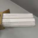 LazBlinds No Tools No Drill Cordless Bamboo Roman Shades, Light Filtering Window Treatment, Roll Up Bamboo Blinds for Windows 27.5'' W x 64'' H, Whitewash T