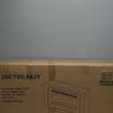 36" Electric Fireplace Wall Mounted and Recessed with Remote Control, 750/1500W Ultra-Thin Wall Fireplace Heater W/Timer Adjustable Flame Color and Brightness, Log Set & Crystal Options