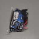 rabbitgoo Dog Harness Small Sized, No Pull Dog Vest with 3 Buckles, Adjustable Soft Padded Pet Harness with Easy Control Handle and Reflective Strips, Blue, S