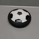 Toyk Boy Toys - LED Hover Soccer Ball - Air Power Training Ball Playing Football Indoor Outdoor Game - Birthday Gifts for Kids, Age 3 4 5 6 7 8-12 Year Old Boys - Soccer (White)