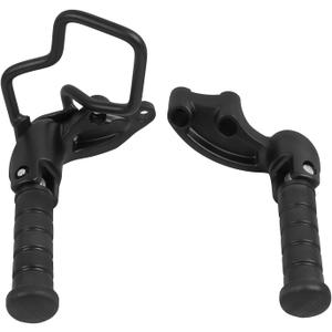 Motorcycle Footpegs Rear Passenger Foot Pegs Replacement for Indian Scout 2015-2025 Scout Sixty 2016-2025 Scout Bobber 2018-2025 Foot Rests Pedal (black)