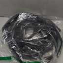 40 Feet Door Weather Stripping, Kerf Weather Stripping for Doors with Groove, Kerf Door Seal for Large Gap and Easy Installation(40, Black)