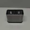 Kitchen Details Cup Sponge Holder/Basket, Space-Saving, Perfect for Kitchen or Bathroom, Sleek, in Stainless Steel Suction Sink Caddy (4192-SS)