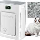 Pet Air Purifier for Home Large Room 2500 sq ft, H13 HEPA Washable Double-Sided Filter, Air Cleaner for Pet Hair Dander Odor Allergies Pollutant Smoke Dust, PM2.5 Air Quality Monitor, Auto Mode, Grey