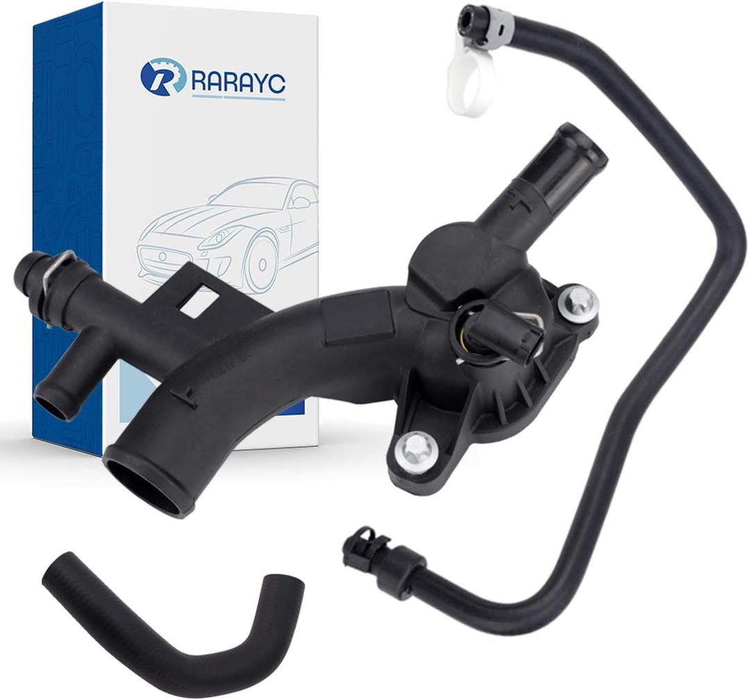 Engine Coolant Housing Water Outlet with Hoses - Repalcement for Chevy Cruze, Sonic, Trax and Buick Encore 1.4L - Replaces 25193922, 13251447 and More