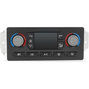 A/C Heater Climate Control Module Compatible with 2003-2004 Chevrolet Silverado 1500/2500/3500,Cadillac Escalade ESV/EXT,GMC Sierra 1500/2500/3500 Yukon XL 1500/XL 2500 Replace#15105215 10367042