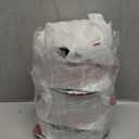 3 PCS JINSONGDAFA Ceramic Mini Cocotte Set, 17.7 Ounces Small Casserole Dishes with Lids and Handles, Individual Baking Ramekins, Oven, Microwave & Dishwasher Safe (Inner white outer gradient Red glaze)