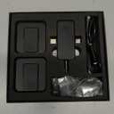 PQRQP 3 in 1 Microphone for iPhone/Android/Camera, Wireless Microphones, 328ft Transmission, 18H Battery Life, Mini Microphone for Record Interview, Vlogs, YouTube, Tiktok (Ebony Black)