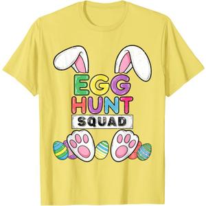Eggs Hunt Squad Shirt Hunting Season Funny Easter Adult Kid T-Shirt, XS