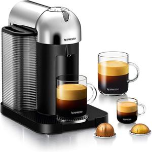 Nespresso Vertuo Coffee and Espresso Maker by Breville, Chrome