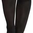 On the Go Women's Trouser Socks (1 Pair Pack, Black) (Black)