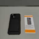 for iPhone 16 Pro Max Case Wallet, Built-in Card Holder (4-5 Cards), Slide Lens Cover, Military Drop Protection, Rugged Heavy Duty Men Women Protective Phone Case for iPhone 16 Pro Max, Black