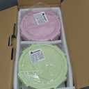 30oz Glass Meal Prep Containers with Lids, Airtight 3.75 Cup Food Storage Containers Set, Heat-Resistant BPA-Free Glass Containers for Soup Leftover, Microwave, Dishwasher, and Freezer Safe (4 Packs) (Multicolor+Clear)