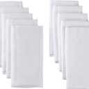 Gerber Unisex Baby Boys Girls Birdseye Prefold Cloth Diapers Multipack White Premiun 3-Ply 10 Pack