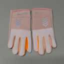 Warm Kids Winter Gloves Lightweight Kids Cycling Gloves-Waterproof and Non-Slip for Cycling, Ice Skating, Hiking, Snow, Boys Girls Aged 11-12Years (Pink, Medium)