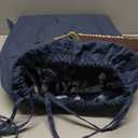 Bedsure Duvet Cover King Size - 100% Cotton Reversible Navy Floral Pattern Duvet Cover Set, 3 Pieces Soft & Breathable PureWoven Bedding Set with 2 Pillow Shams, (Vintage Navy Floral, 104"x90")

ASIN: B0FWK69HNC